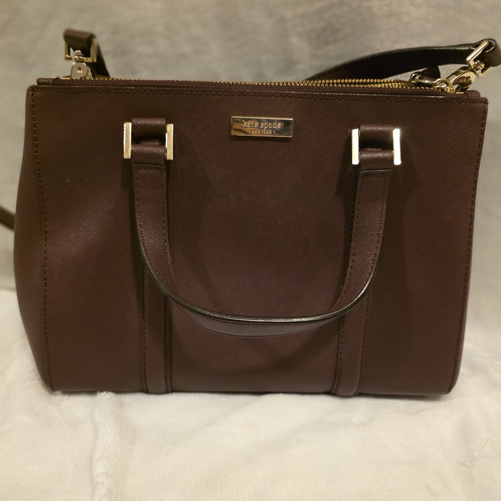 Kate Spade Dark Brown Satchel